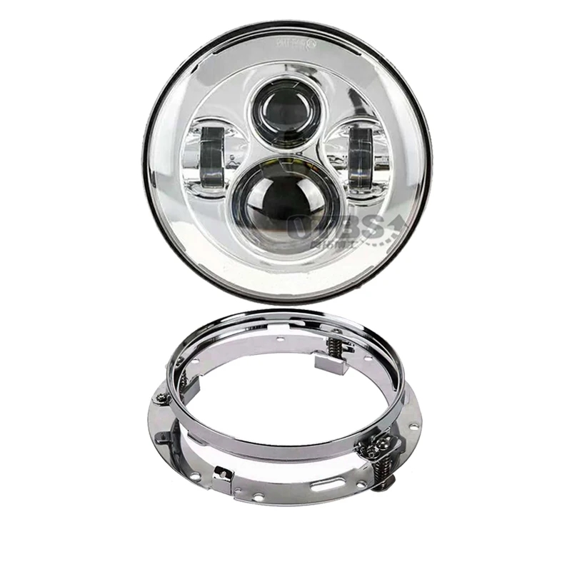 並行輸入品】 7インチ LED ヘッドライト +4.5インチ フォグ ライト 7