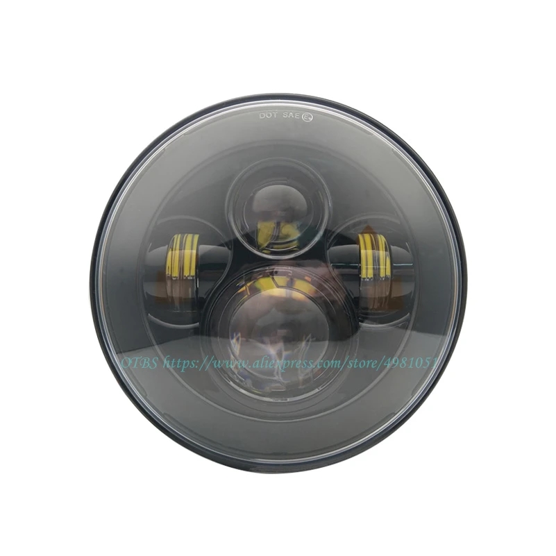 並行輸入品】 7インチ LED ヘッドライト +4.5インチ フォグ ライト 7