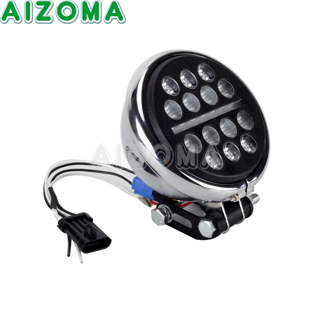 ハーレー　ヘッドライト ヘッドライト LED 5.75