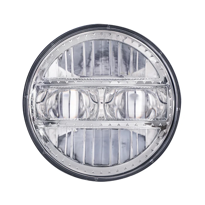 【並行輸入品】 5.75\" 5 3/4 LED バイク ヘッドライト Hi/ロー ビーム ハーレー スポーツスター 1200 XL1200L カスタム XL1200C 883 XL883 883L XL883R 48 カスの画像