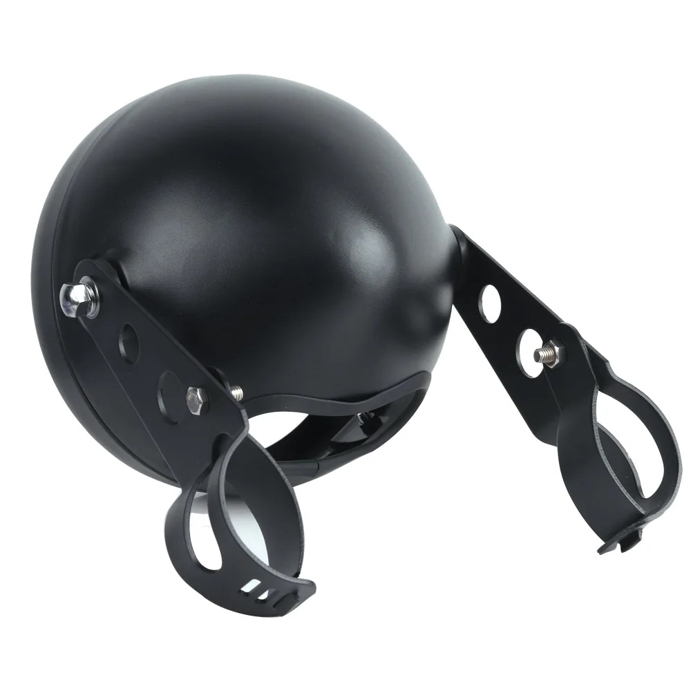 【並行輸入品】 ハーレー ダイナ アイアン 883 ストリートボブ FXDB VRSVD VRSCDX XG モト ランプ 5.75 インチ ヘッドライト 5 3/4\" DRL バイク ヘッドライトの画像