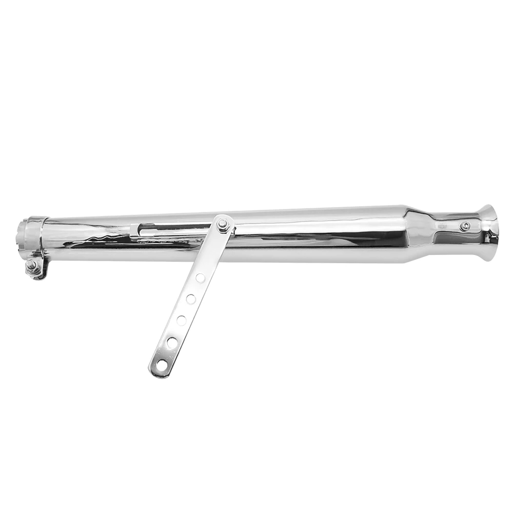 【並行輸入品】 540MM バイク レトロ テール エキゾースト マフラー パイプ レッドucer ハーレー カフェレーサー ボバー チョッパー カスタム カスタム パーツの画像