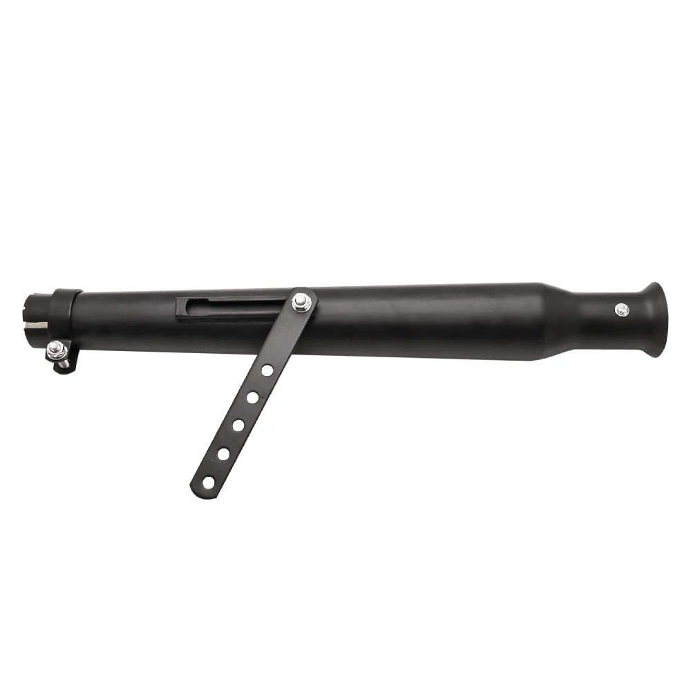 【並行輸入品】 540MM バイク レトロ テール エキゾースト マフラー パイプ レッドucer ハーレー カフェレーサー ボバー チョッパー カスタム カスタム パーツの画像