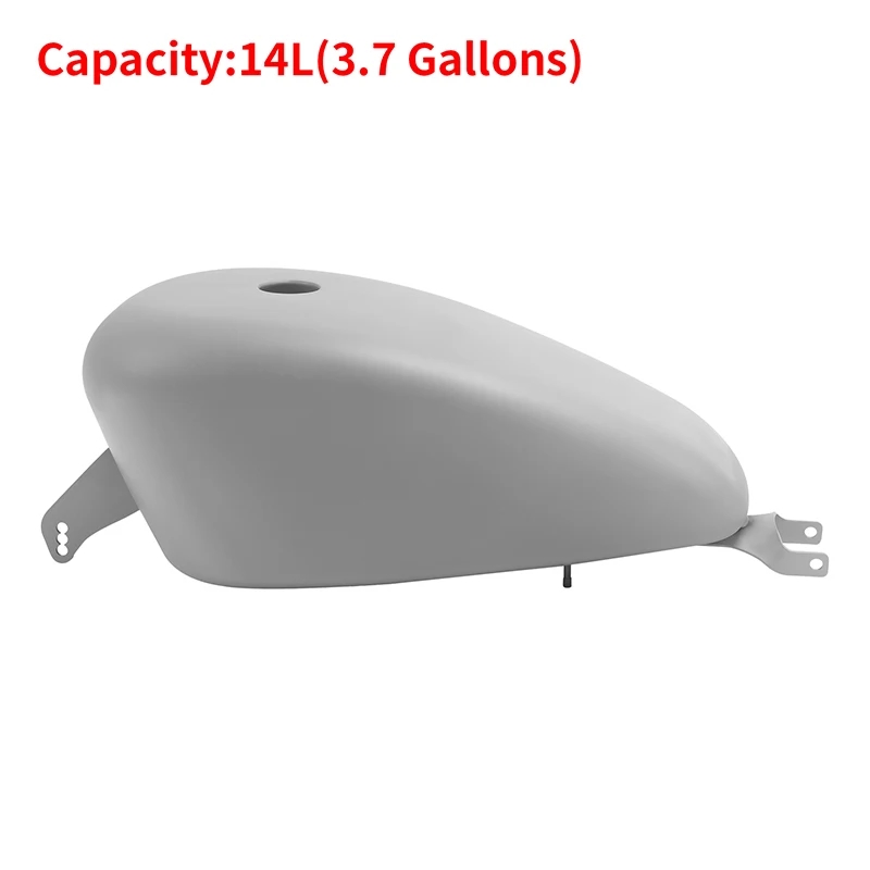 【並行輸入品】 バイク 未塗装 ガソリン ガソリン タンク 3.7 Gallon ハーレー スポーツスター アイアン XL883 XL 1200 48 72 2007年-2023 2022年 2021年 2019の画像