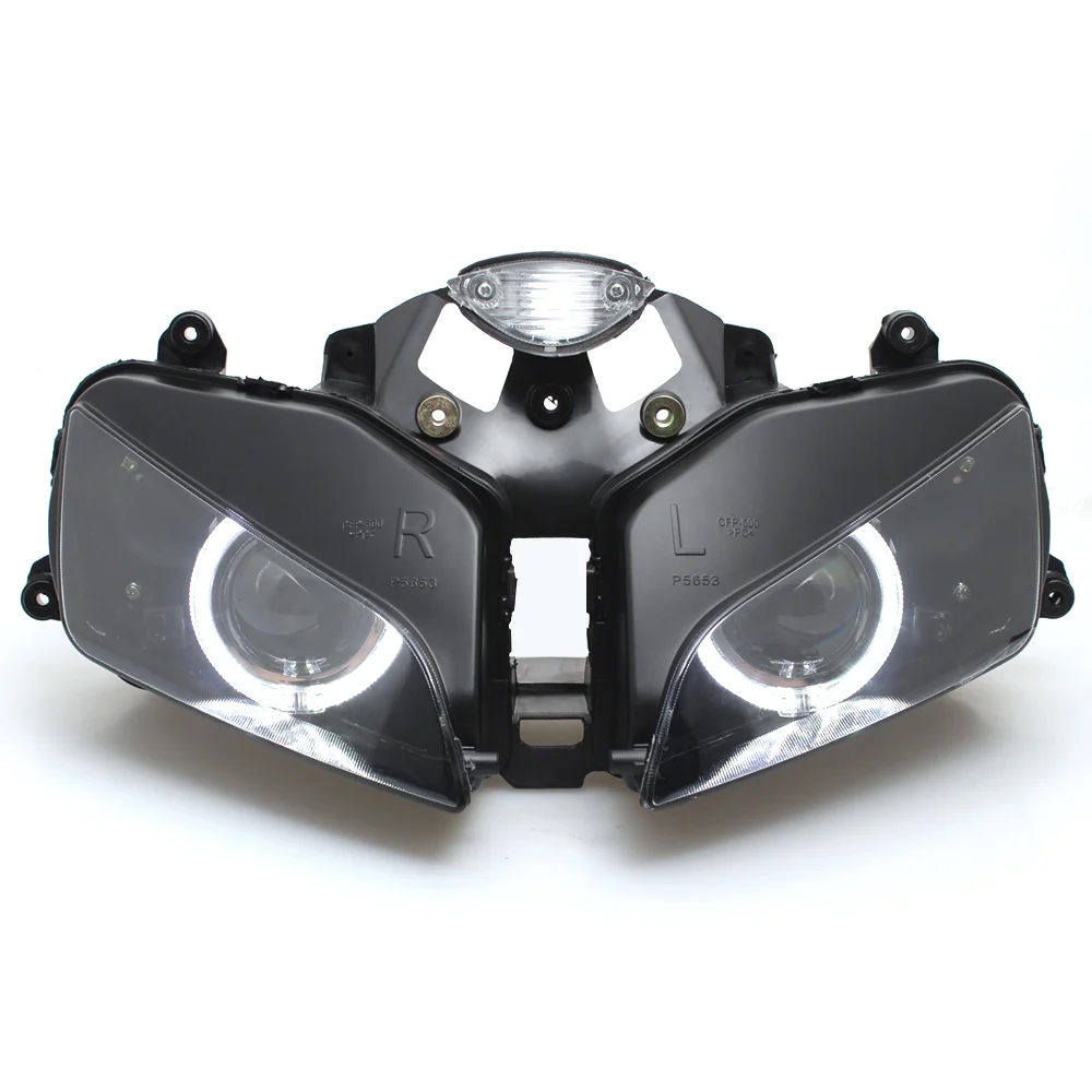 並行輸入品 バイク カスタム イカリング LED ヘッドライト HID