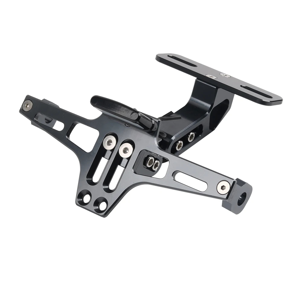Kentekenplaatframe Voor T-MAX 530 Voor TMAX 500 Motorfiets Achter Kentekenplaathouder Richtingaanwijzers Voor MT-03 Voor MT-07 Voor MT-09 Voor MT-09 Voor Tracer R1 R6 R3 Kentekenplaathouder (Color