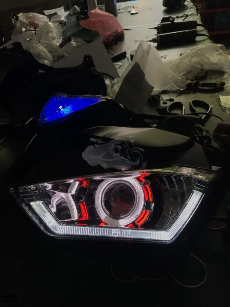 並行輸入品】 ヤマハ YZF R3 R25 2013年 - 2017年 バイク ヘッドライト