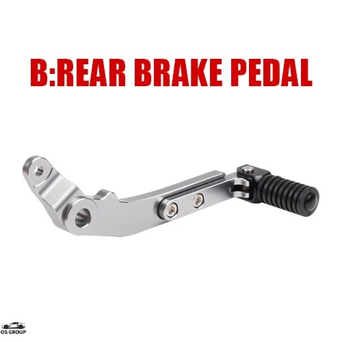並行輸入品】 バイク リア フット ブレーキ ペダル レバー ペグ