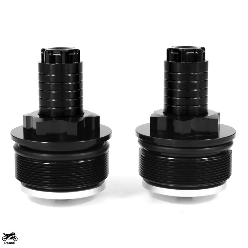 並行輸入品】 バイク CNC フォーク アジャスター キャップ 41mm