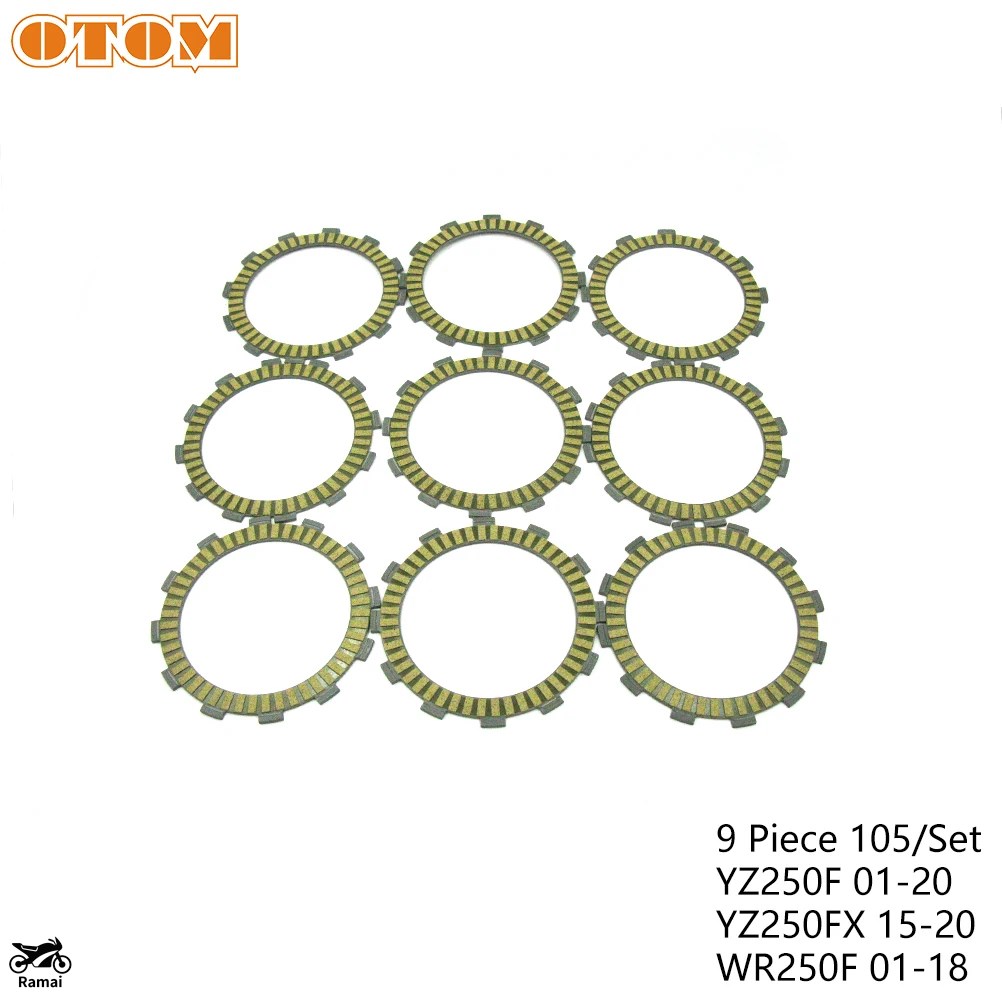 並行輸入品】 OTOM バイク クラッチ Friction プレート Disc キット