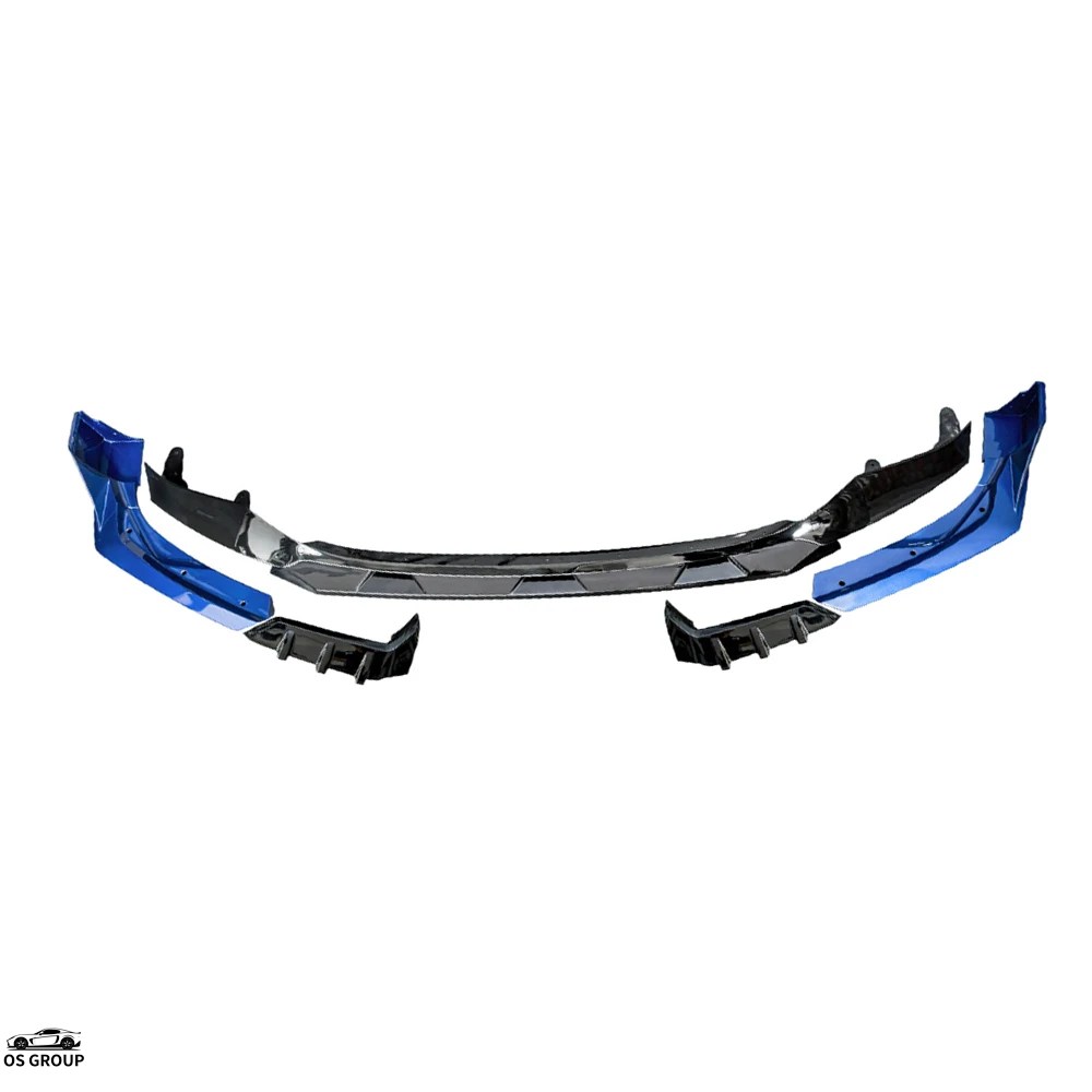 並行輸入品 AKASAKA フロント バンパー スポイラー リップ BMW 3 シリーズ G20 G21 G28 2019年-2021年 320i 325i 325li 330i M スポーツ スプリッター カス_5