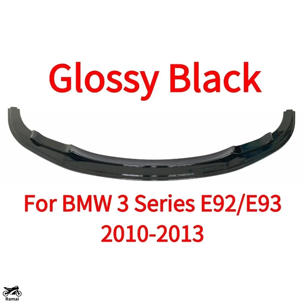 【並行輸入品】 BMW 3 シリーズ E90 E92 E93 2005年-2013年 キット バンパー カバー つやあり ブラック スポーツ フロント バンパー スプリッター カスタム パの画像