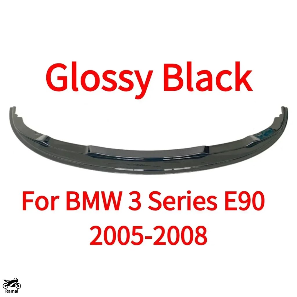 【並行輸入品】 BMW 3 シリーズ E90 E92 E93 2005年-2013年 キット バンパー カバー つやあり ブラック スポーツ フロント バンパー スプリッター カスタム パの画像
