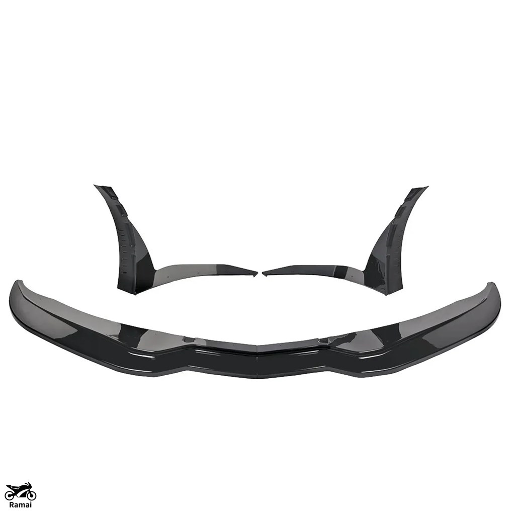 Front Bumper Lip With Side Winglets For Chevrolet Corvette