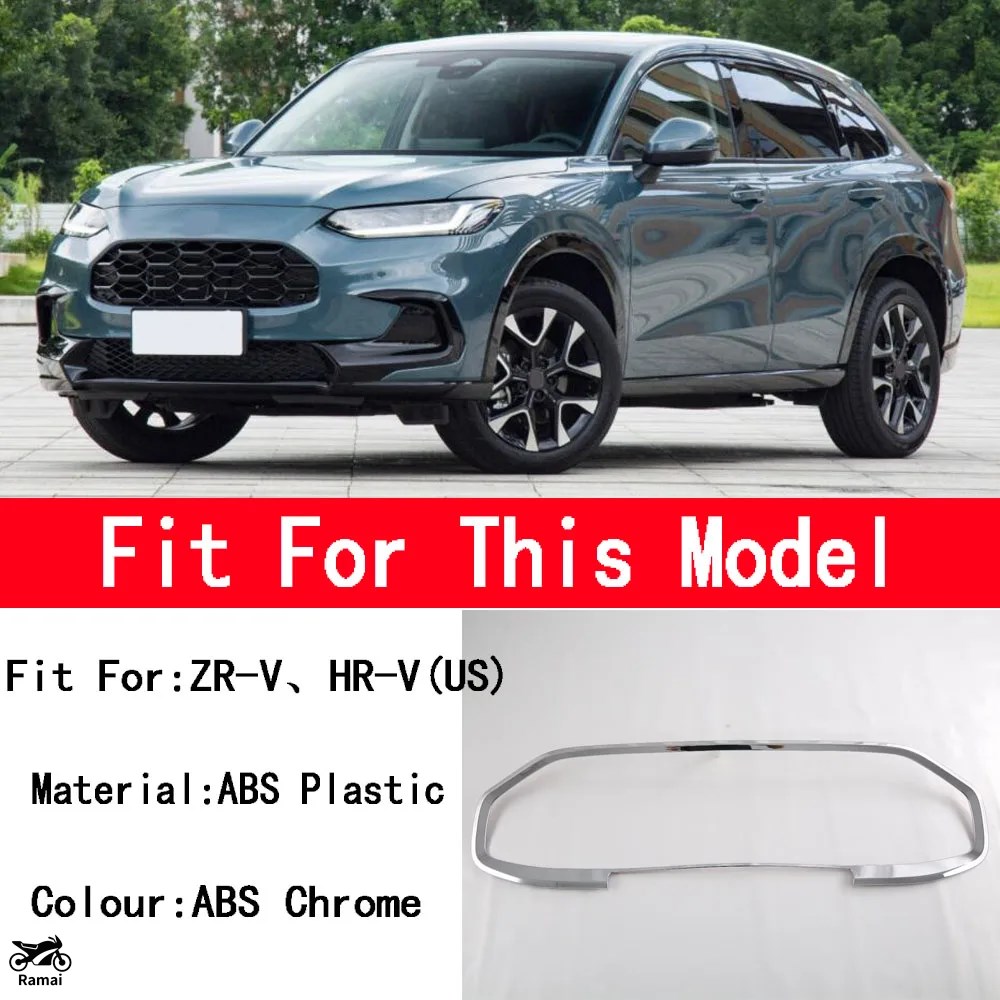並行輸入品 ホンダ XR-V ZR-V HR-V ベゼル 2022年 2023 2024 メッキ フロント ミドル センター グリル フレーム HRV ZRV カスタム パーツ_4