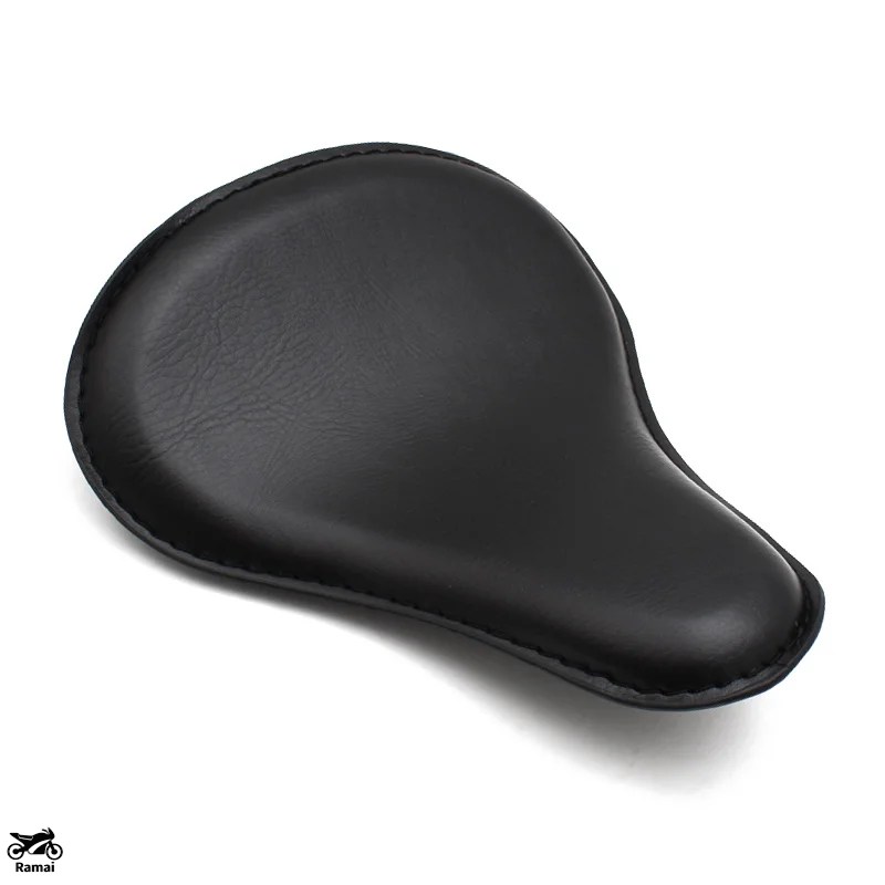 ハーレー　バディーシート 並行輸入品 バイク PU レザー ソロ シート スプリング ハーレー