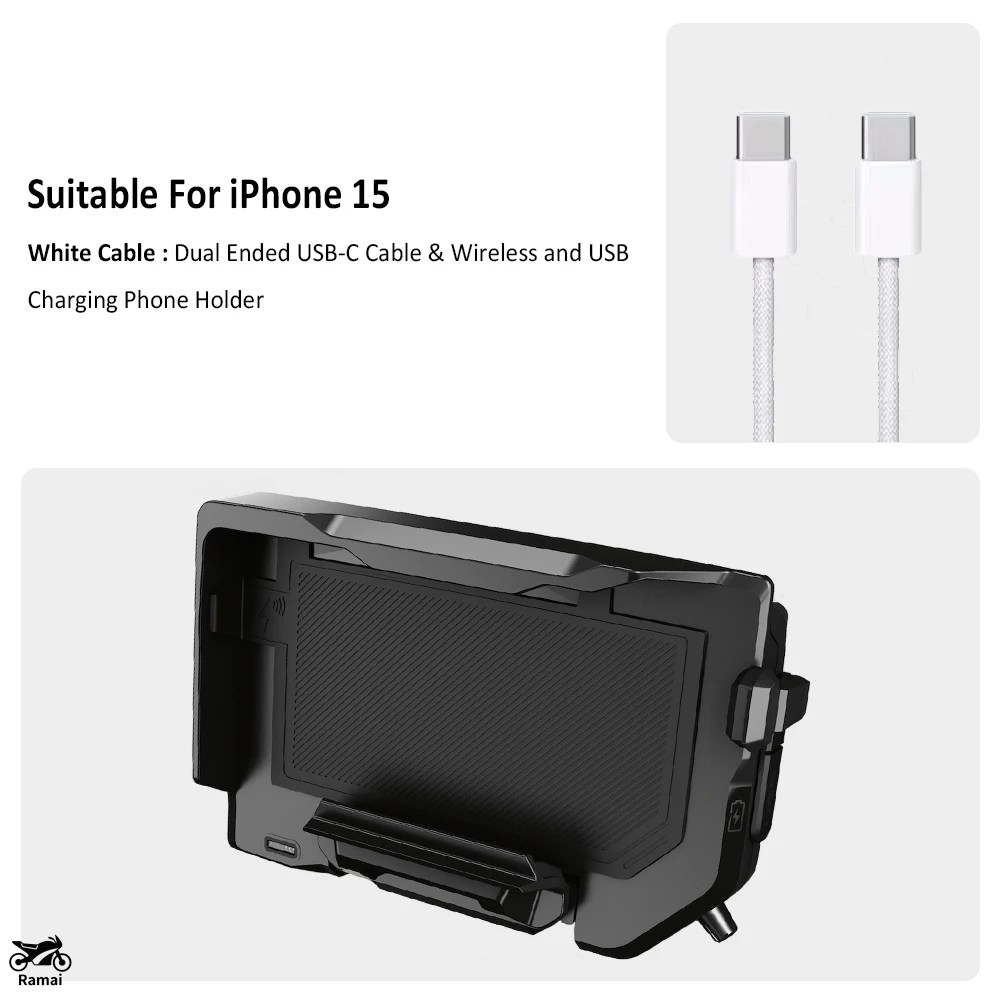 並行輸入品 バイク ワイヤーless Charging GPS スマホ ホルダー Navigation ブラケット BMW R1200GS  R1250GS ADV F850GS F750GS F800GS F700GS R1300GS カ GPS プレート ブラケット アダプト ホルダー R1250GS用 R1200GS用 LC用 ADV用 F750GS用 F650GS