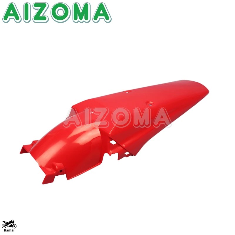 並行輸入品】 モトクロス エンデューロ レッド 泥除け リア フェンダー