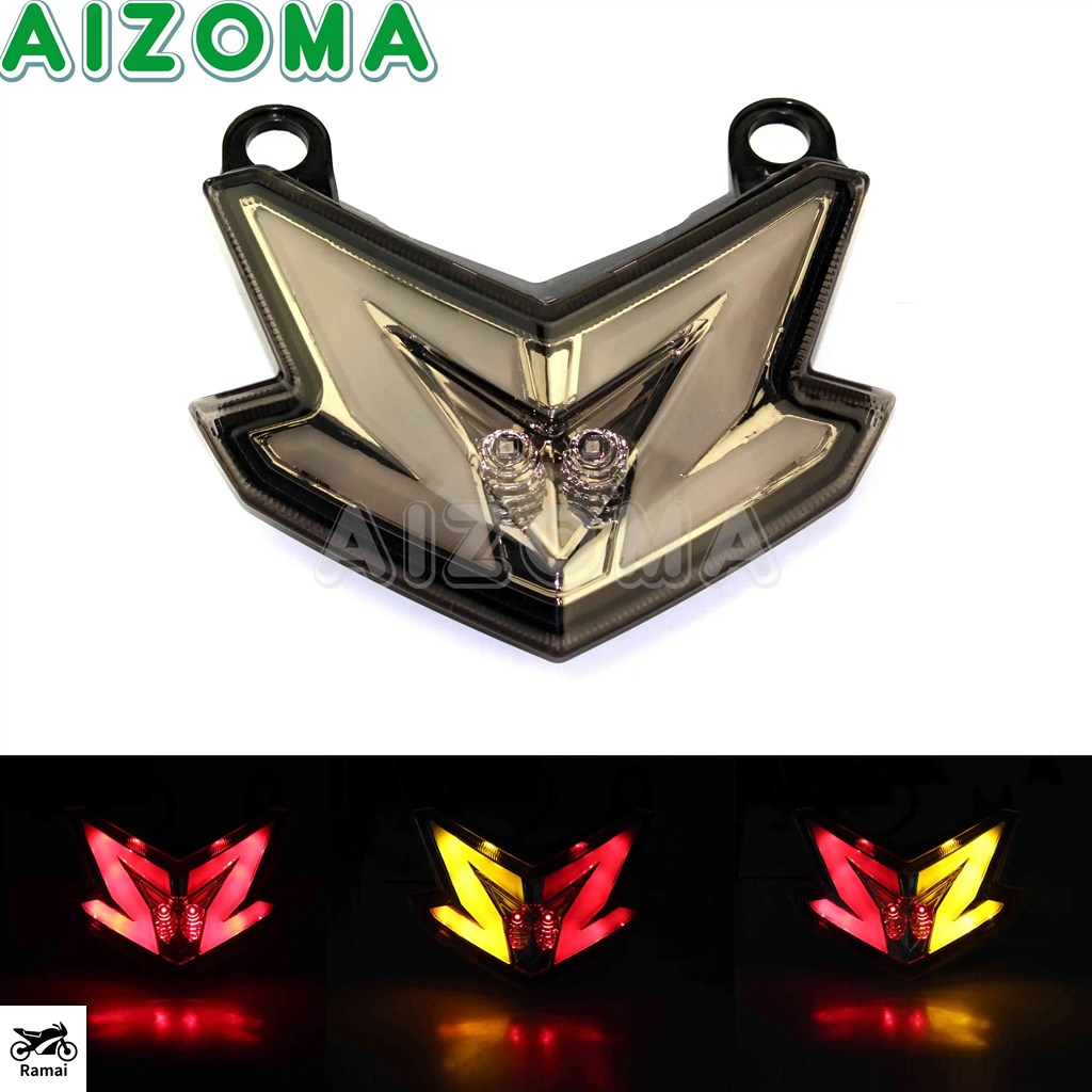 並行輸入品】 バイク レッド LED テールライト ブレーキ ライト