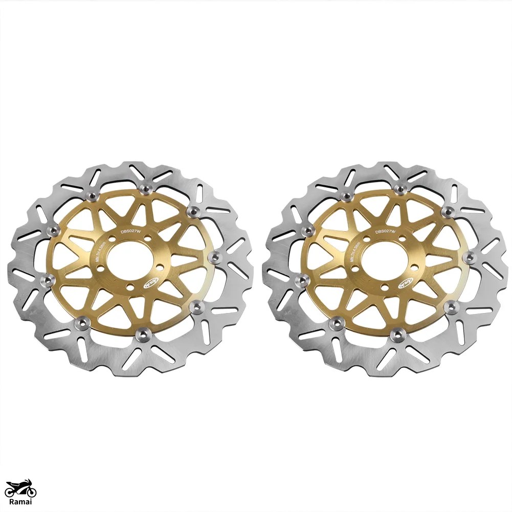 ピアス 並行輸入品】 フロント ブレーキ Disk Disc Rotors カワサキ ZZR 1100