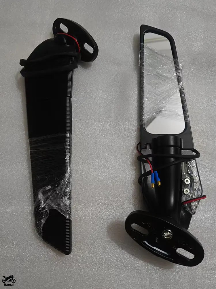 並行輸入品 ヤマハ YZF R25 R3 2019年 -2024 バイク ミラー ウィング