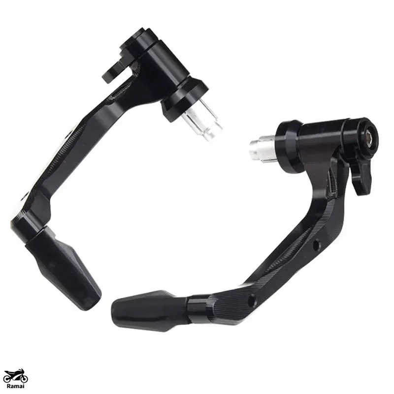 並行輸入品 カワサキ ニンジャ 650 Z900/RS Z650 ZX14R Z400 ハンドル バー ブレーキ クラッチ レバー プロテクター ガード ハンドル 7/8in 22mm CNC アル_5