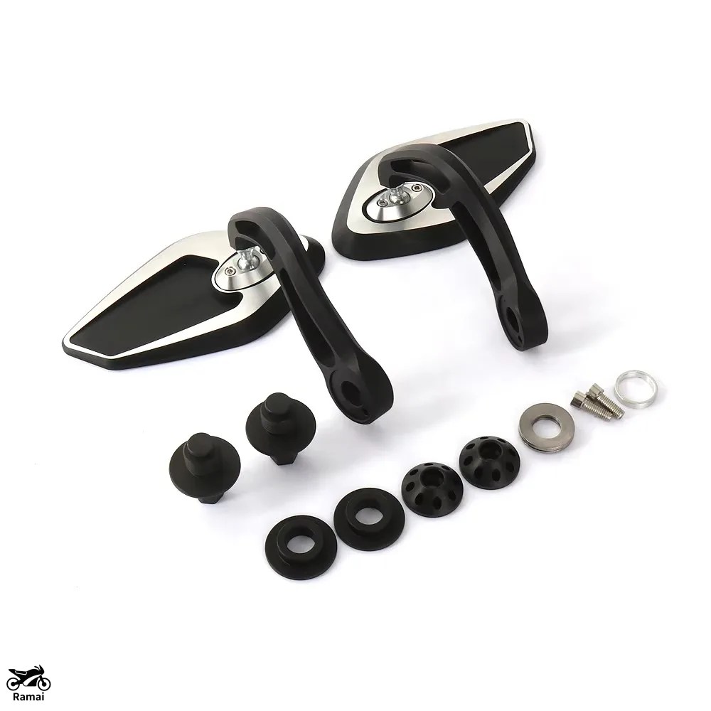 並行輸入品 バイク ハンドル エンド サイド ミラー ホンダ CRF1100AL