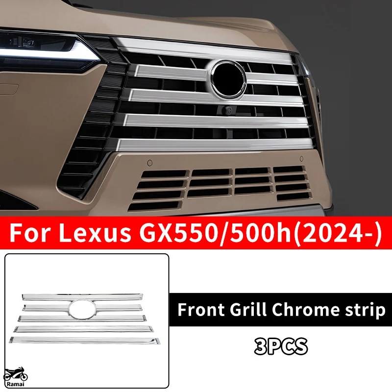 レクサスフロントグリル 並行輸入品】 2024 レクサス GX550 GX550h フロント グリル メッキ GX