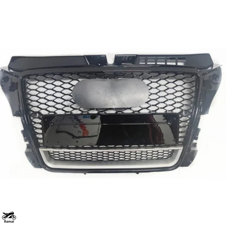 【並行輸入品】 RS3 フロント スポーツ Hex メッシュ ハニカム フード グリル アウディ A3/S3 8P 2009年 2010年 2011年 2012年 - 2013年 カスタム パーツの画像