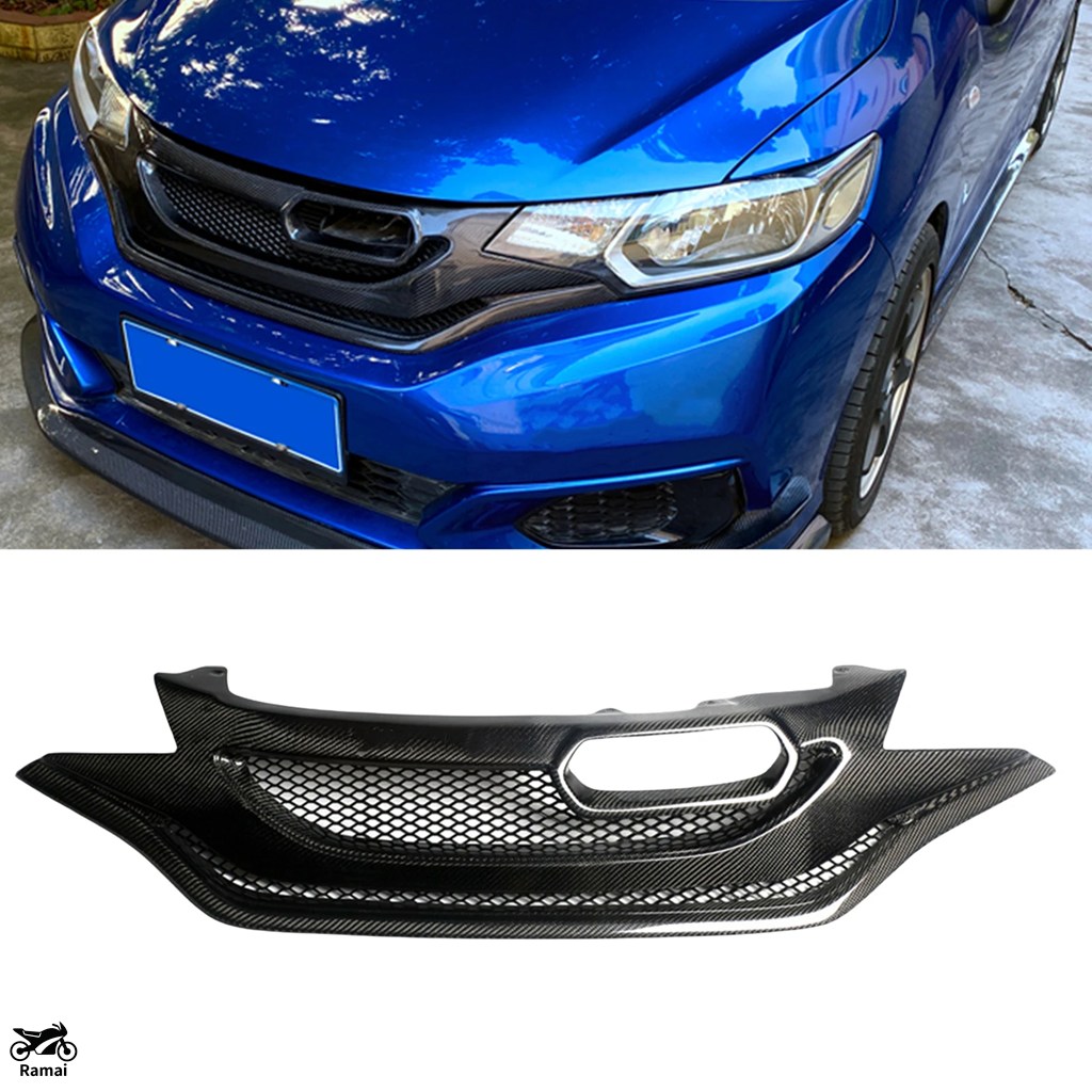 フィットgk5前期フロントグリル フィットGK前期【HONDA】ホンダFIT純正USフロントグリル-LX