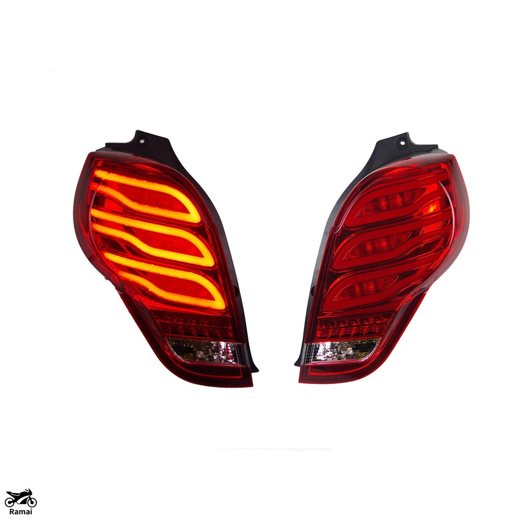 並行輸入品 LED リア シーケンシャル ウィンカー アセンブリ テールランプ バルブ シボレー スパーク 2011年 2012年 2013年 2014年 カスタム パーツ_1