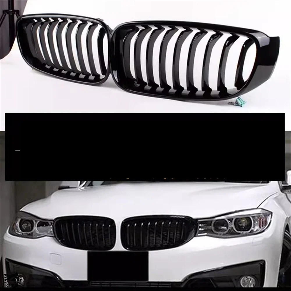 並行輸入品 フロント バンパー グリル マスク ラジエーター グリル BMW 3 シリーズ GT F34 カスタム パーツ_2