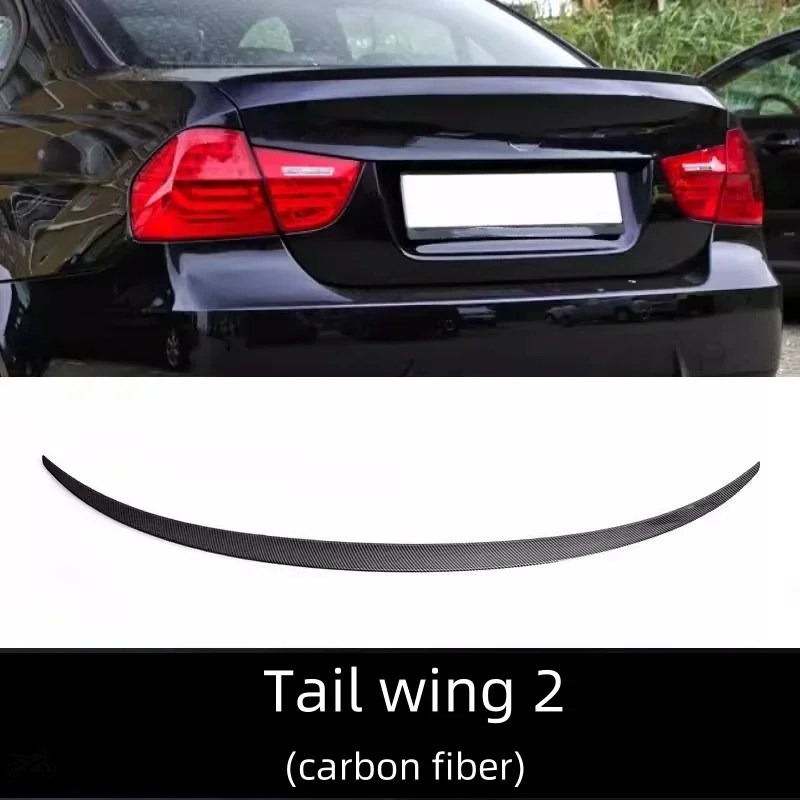 並行輸入品 テール ウィング BMW 3 シリーズ E90 2005年-2011年 リア スポイラー トランク ウィング リップ No pung requiレッド カスタム パーツ_5