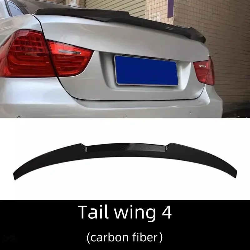 並行輸入品 テール ウィング BMW 3 シリーズ E90 2005年-2011年 リア スポイラー トランク ウィング リップ No pung requiレッド カスタム パーツ_6