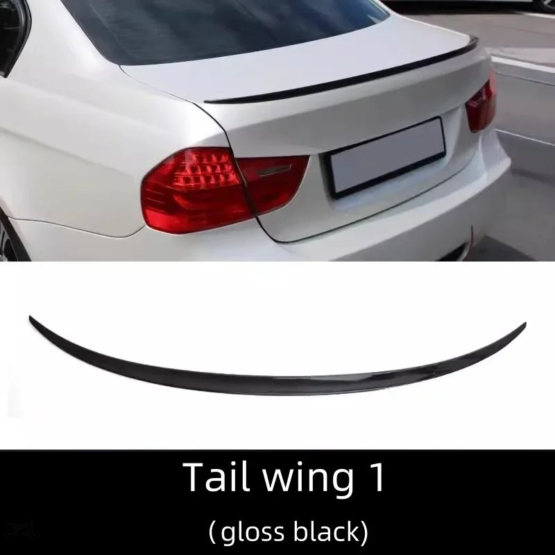 並行輸入品 テール ウィング BMW 3 シリーズ E90 2005年-2011年 リア スポイラー トランク ウィング リップ No pung requiレッド カスタム パーツ_2
