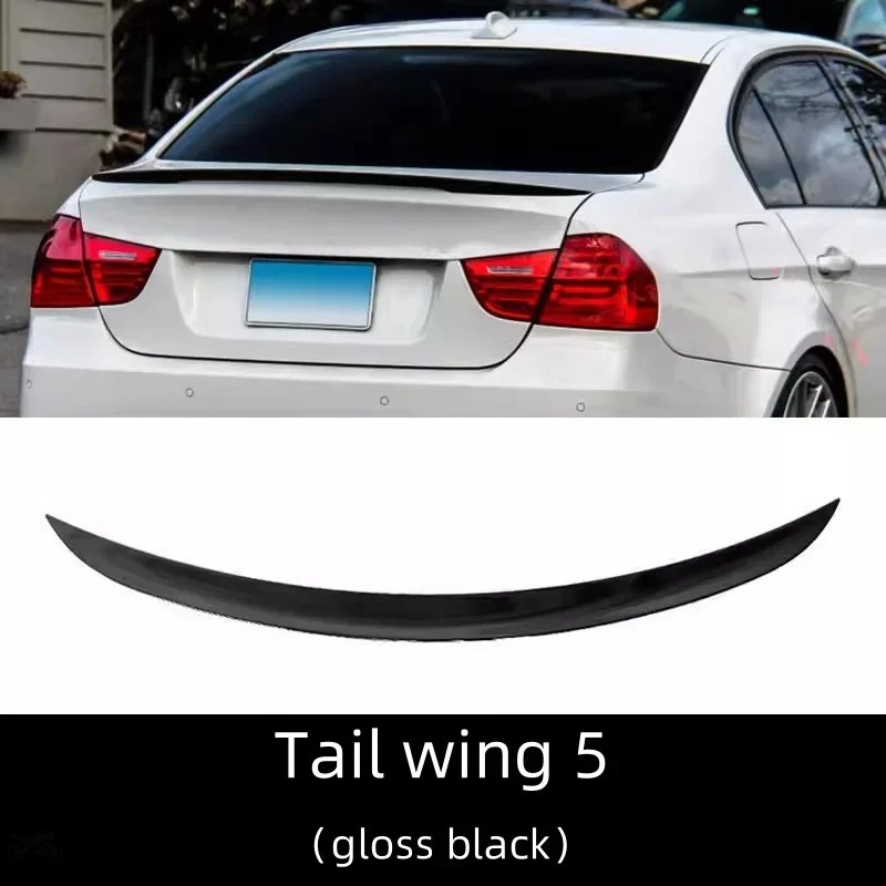 並行輸入品 テール ウィング BMW 3 シリーズ E90 2005年-2011年 リア スポイラー トランク ウィング リップ No pung requiレッド カスタム パーツ_4