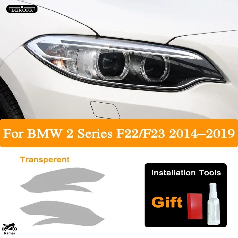 ABR Right Side Headlight Lens Cover For BMW 2 Series F22/F23 (2013-2019) – Clear LED Lens