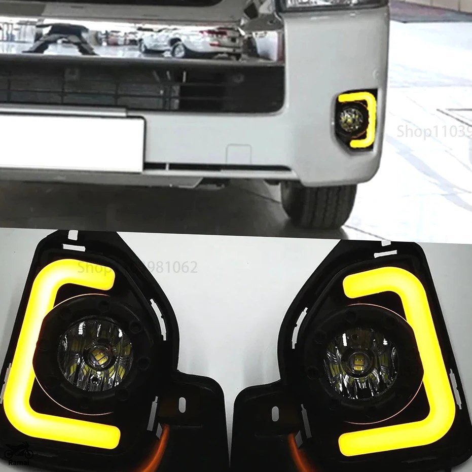 並行輸入品】 LED DRL デイライト 走行 ライト トヨタ
