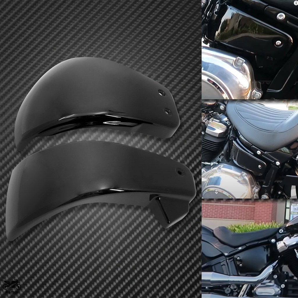 並行輸入品 2xバイク バッテリー サイド カバー Fa ハーレー