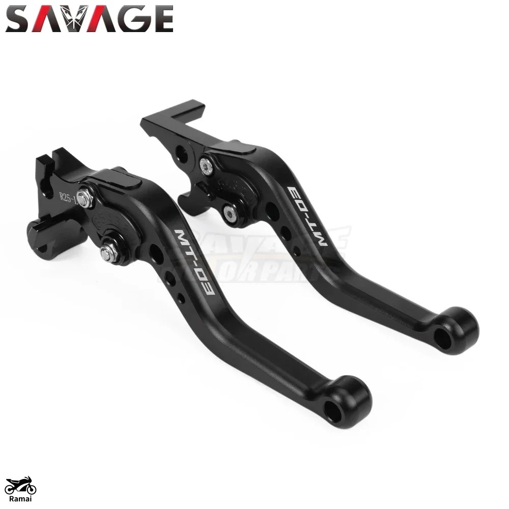 並行輸入品 ヤマハ MT25 MT03 2025 ショート クラッチ ブレーキ レバー