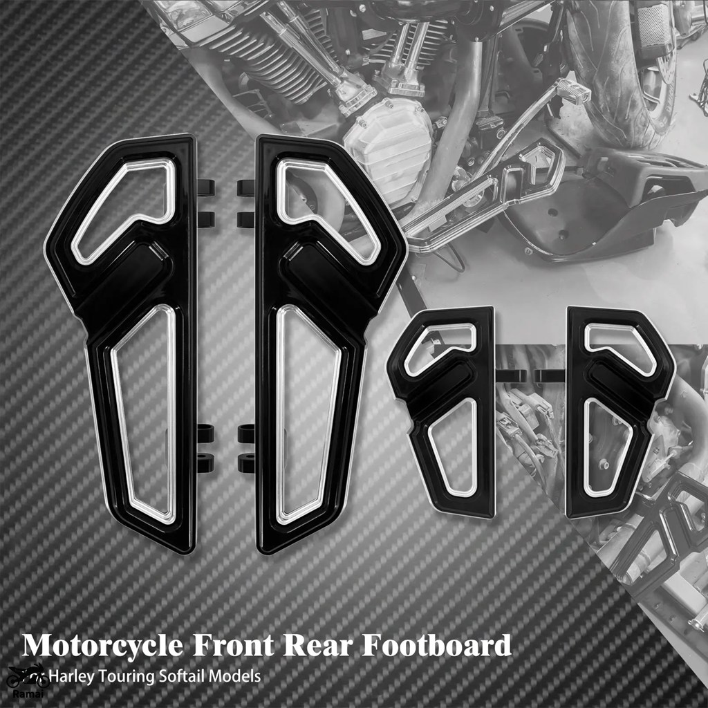 並行輸入品 バイク フロント リア フットペグ ドライブr フット ボード ペダル Floorboard ハーレー ツーリング Road エレクトラグライド ソフテイル 2000_1