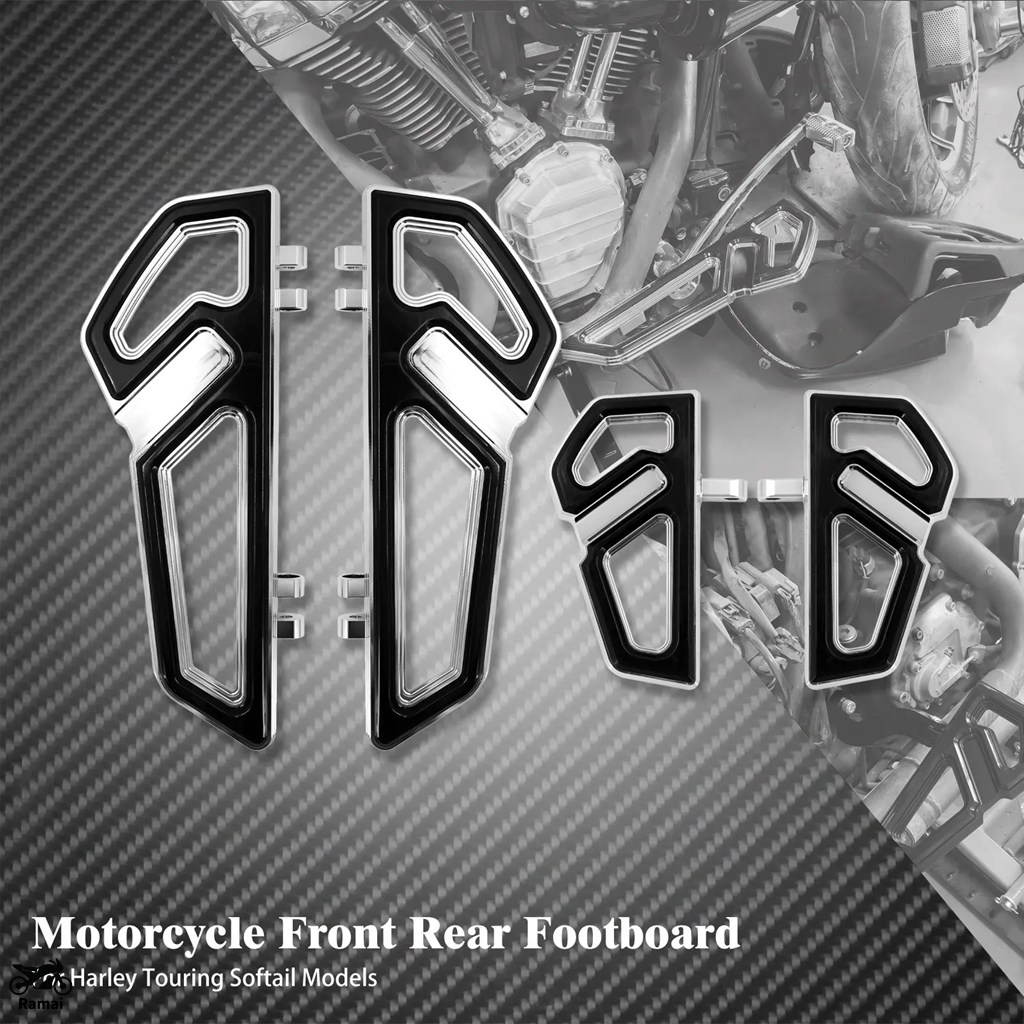 並行輸入品 バイク フロント リア フットペグ ドライブr フット ボード ペダル Floorboard ハーレー ツーリング Road エレクトラグライド ソフテイル 2000_2