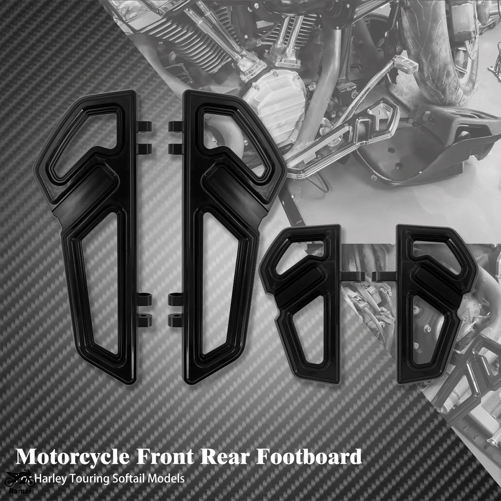 並行輸入品 バイク フロント リア フットペグ ドライブr フット ボード ペダル Floorboard ハーレー ツーリング Road エレクトラグライド ソフテイル 2000_3