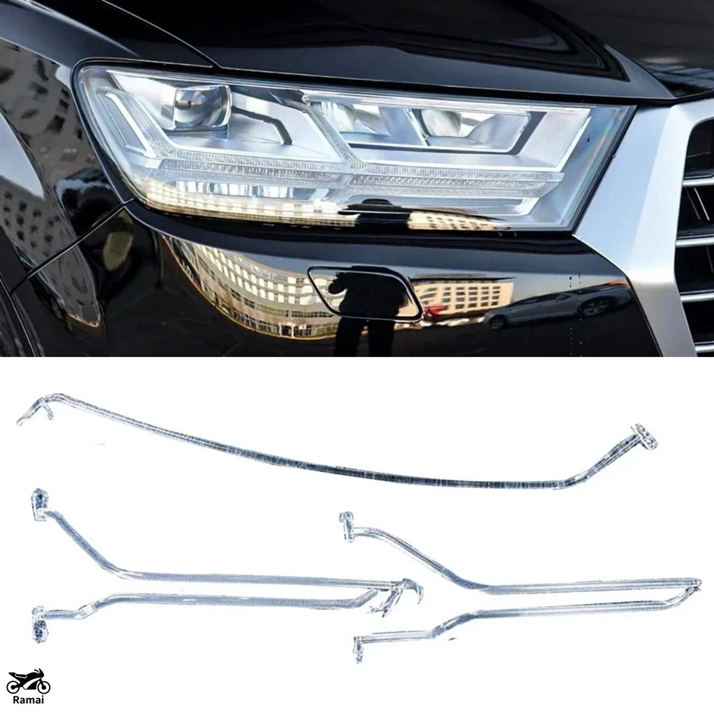 並行輸入品 アウディ Q7 DRL ヘッドライト ライト プレート デイライト 走行 ライト チューブ ランプ 2016年 2017年 2018年 2019年 カスタム パーツ_1