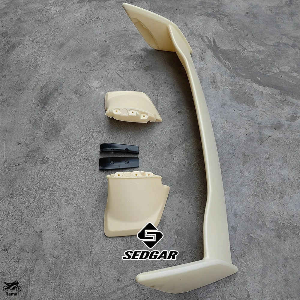 【並行輸入品】 2003年-10--2018年 スバル レガシィ トランク スポイラー Tri-Stage 未塗装 スポイラー トランク ウィング スポイラー カスタム パーツの画像