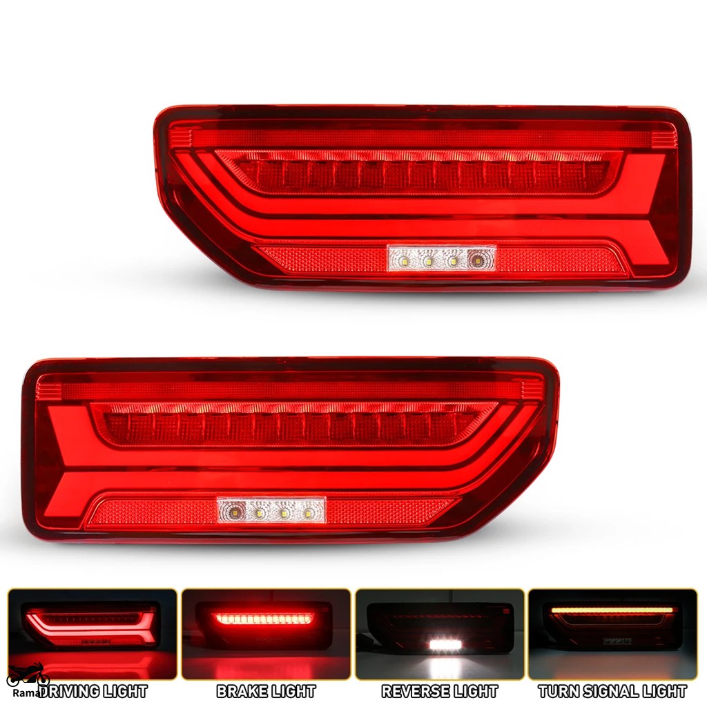 並行輸入品 スズキ ジムニー 2019年 2020年 2021年 2022年 2023 2024 LED テール ランプ リア ブレーキ 反射 ライト ウィンカー ories 12V カスタム パーツ_2
