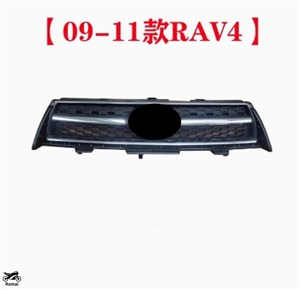 並行輸入品 フロント バンパー グリル マスク ラジエーター グリル トヨタ RAV4 09-11レーシング グリル カスタム パーツ_2