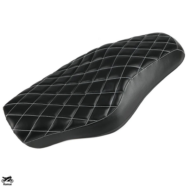 並行輸入品】 レザー バイク フロント ドライブr リア Two Up シート