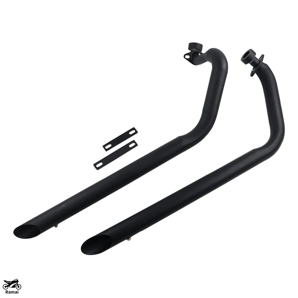 並行輸入品】 バイク エキゾースト サイレンサー Slash Cut マフラー