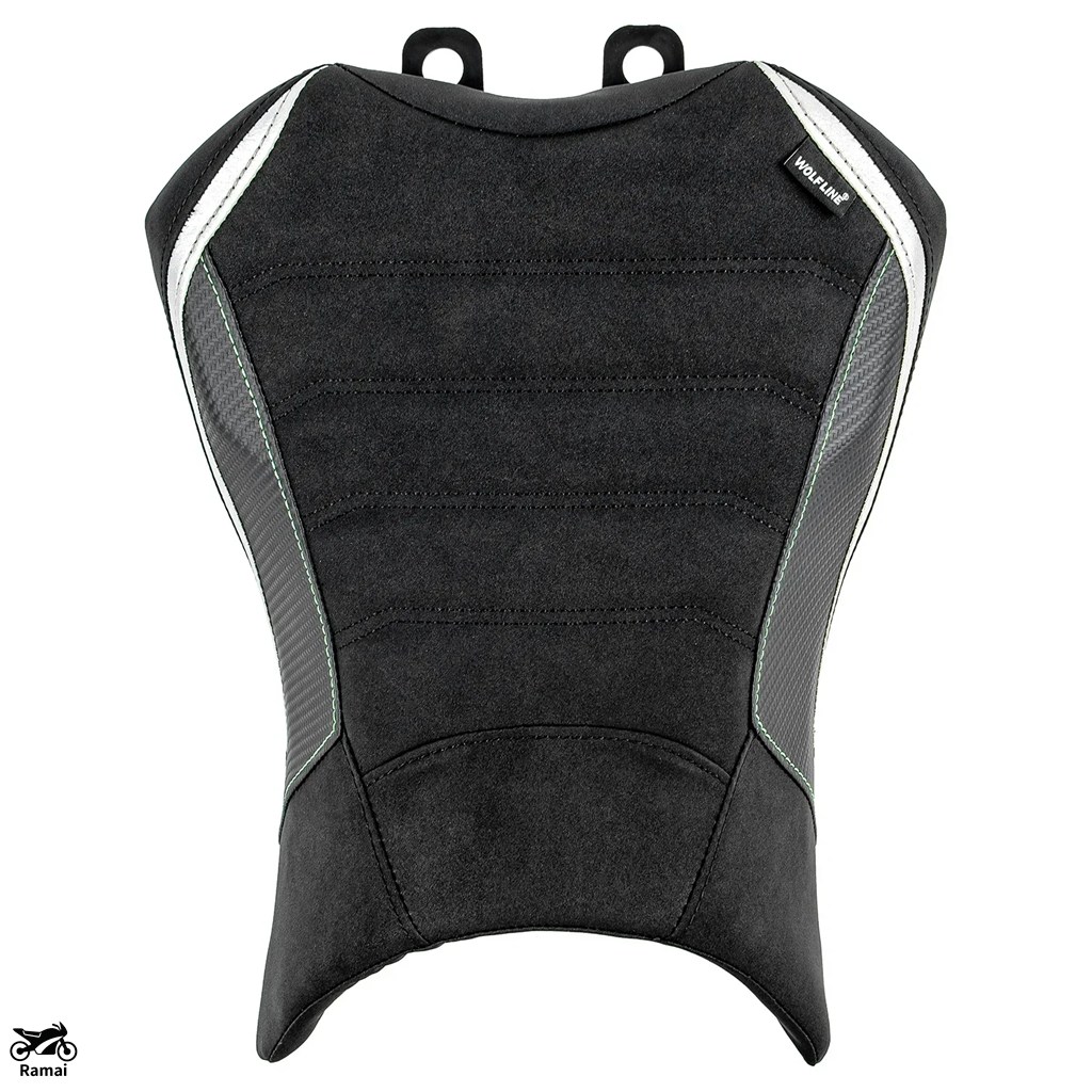 並行輸入品】 Wolf ライン バイク ライダー シート パッド カワサキ